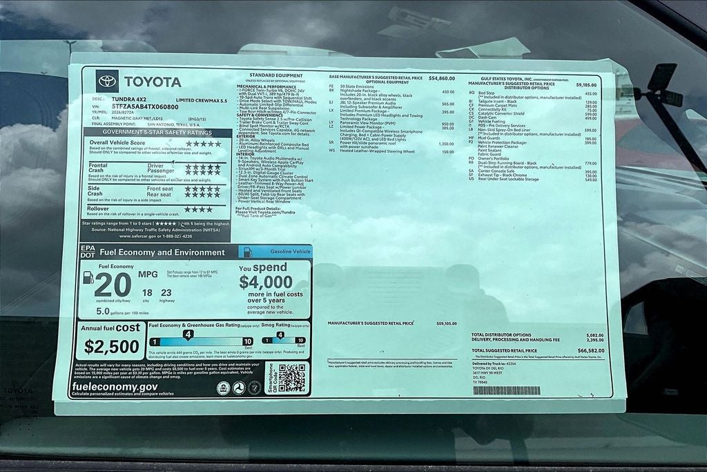 2026 Toyota Tundra Limited