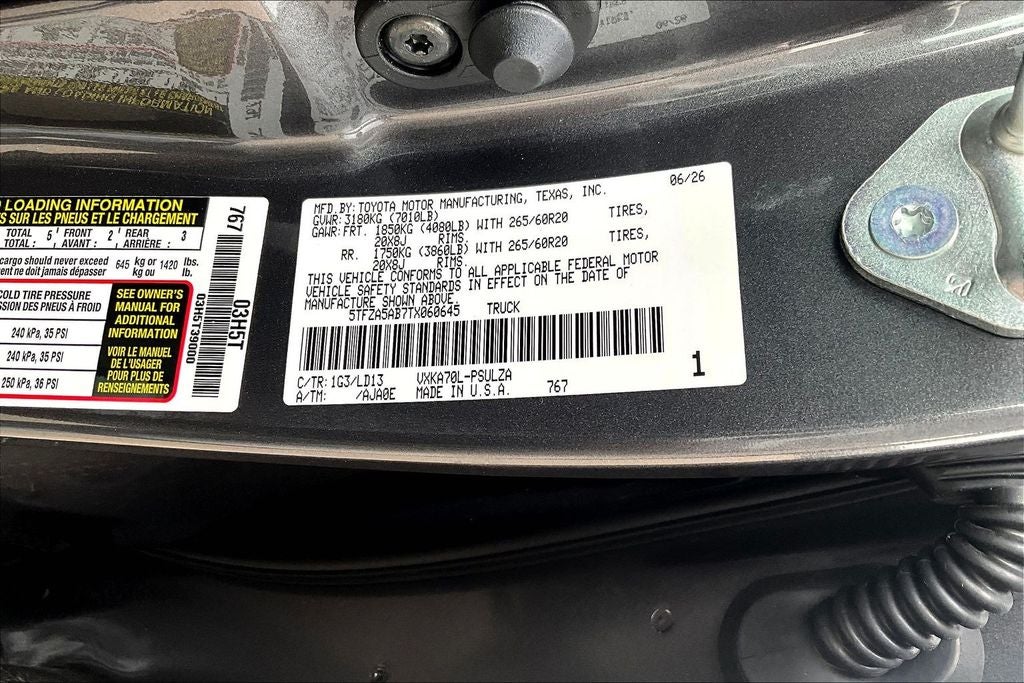 2026 Toyota Tundra Limited