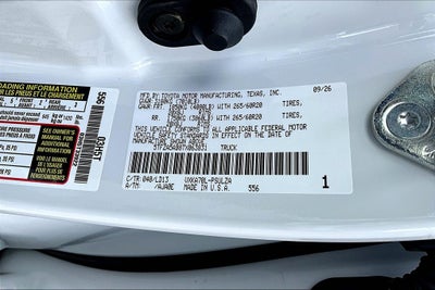 2026 Toyota Tundra Limited