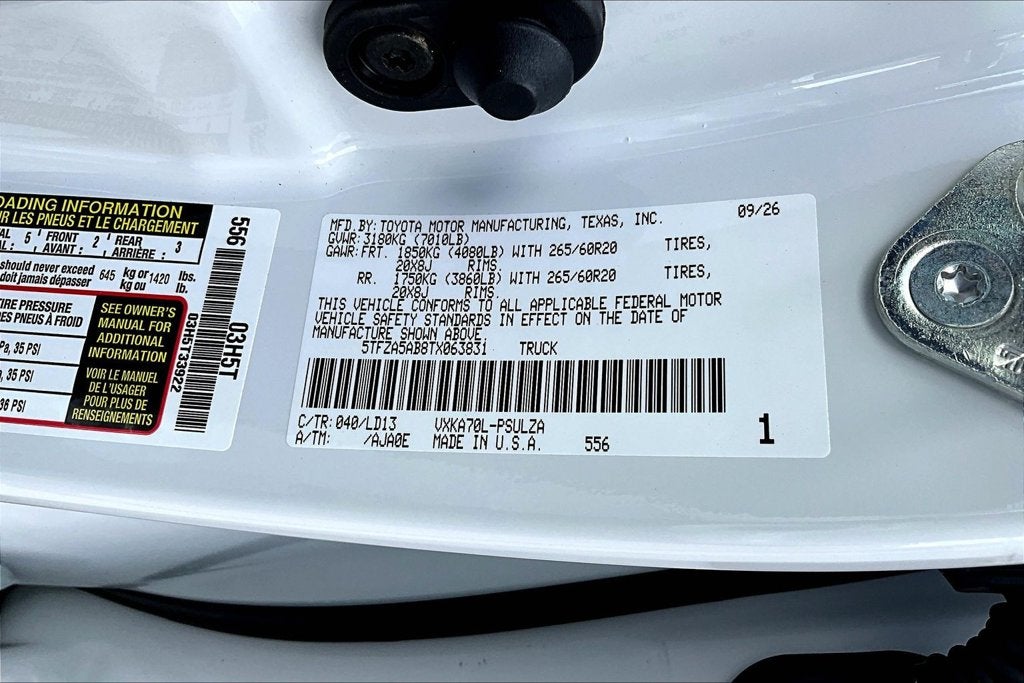2026 Toyota Tundra Limited