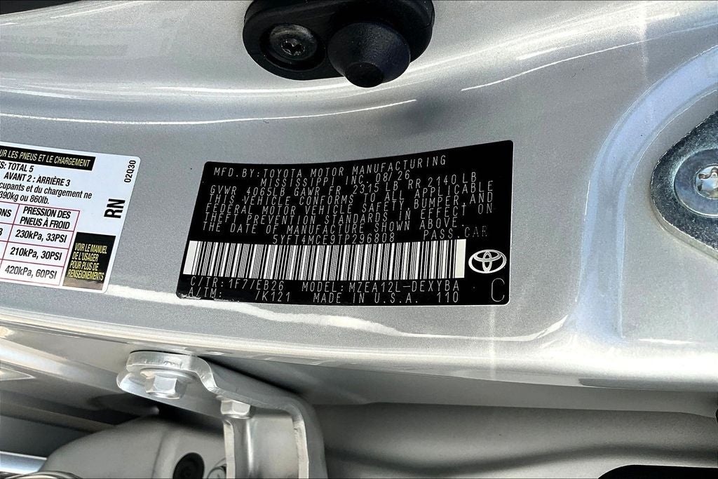 2026 Toyota Corolla XSE