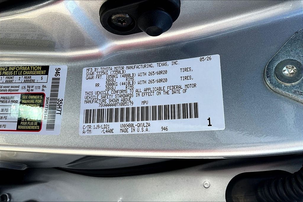 2026 Toyota Sequoia Limited