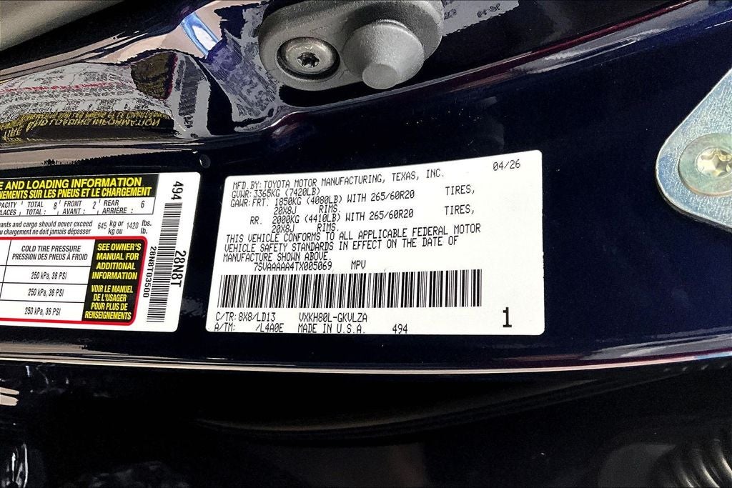 2026 Toyota Sequoia Limited