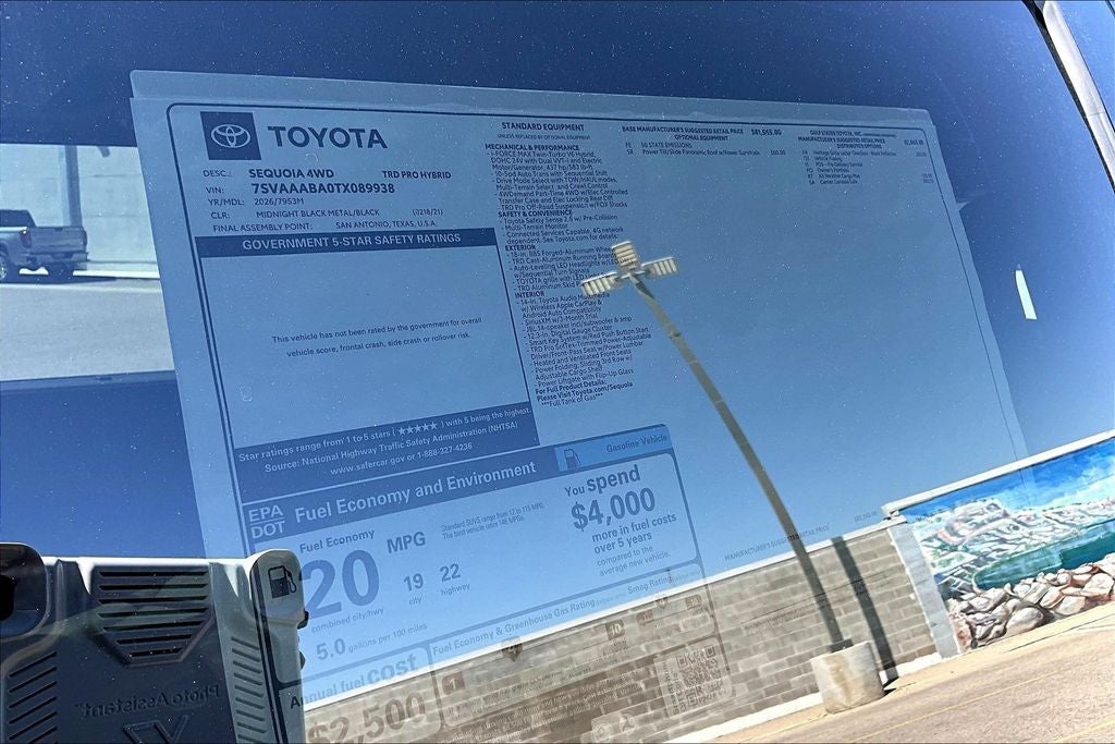 2026 Toyota Sequoia TRD Pro