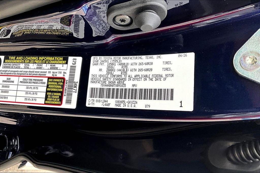 2026 Toyota Sequoia 1794 Edition