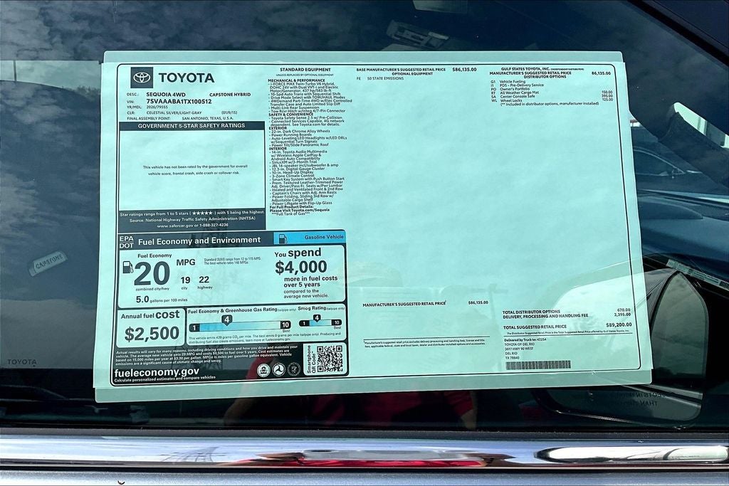 2026 Toyota Sequoia Capstone