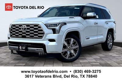 2026 Toyota Sequoia Capstone