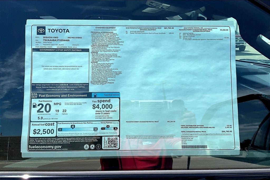 2026 Toyota Sequoia TRD Pro