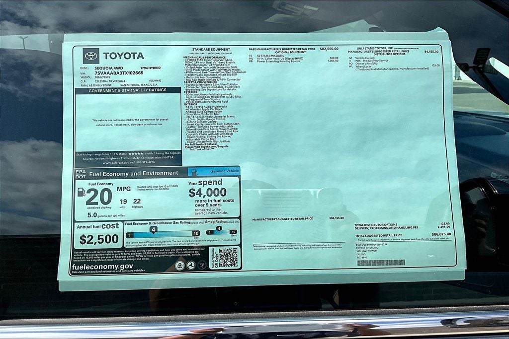 2026 Toyota Sequoia 1794 Edition