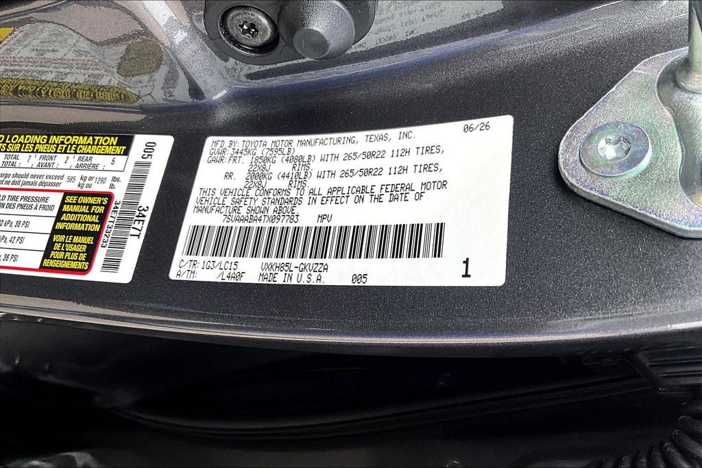 2026 Toyota Sequoia Capstone