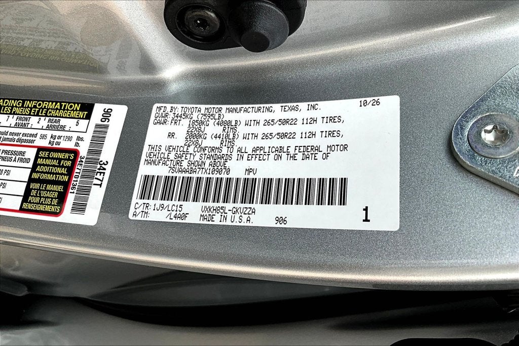 2026 Toyota Sequoia Capstone