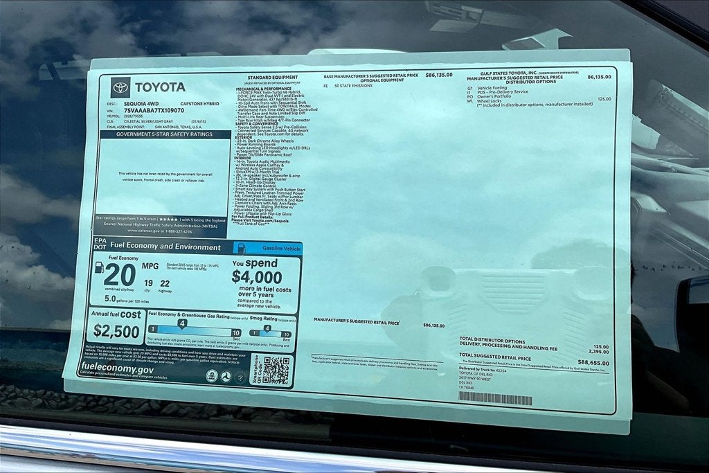 2026 Toyota Sequoia Capstone