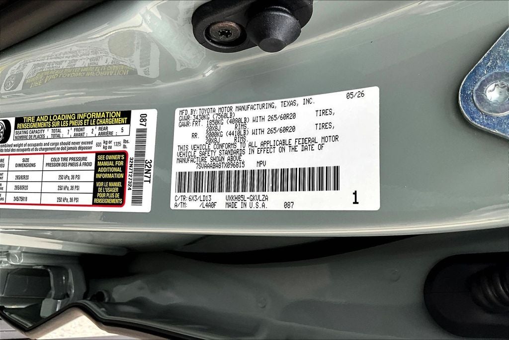 2026 Toyota Sequoia Limited