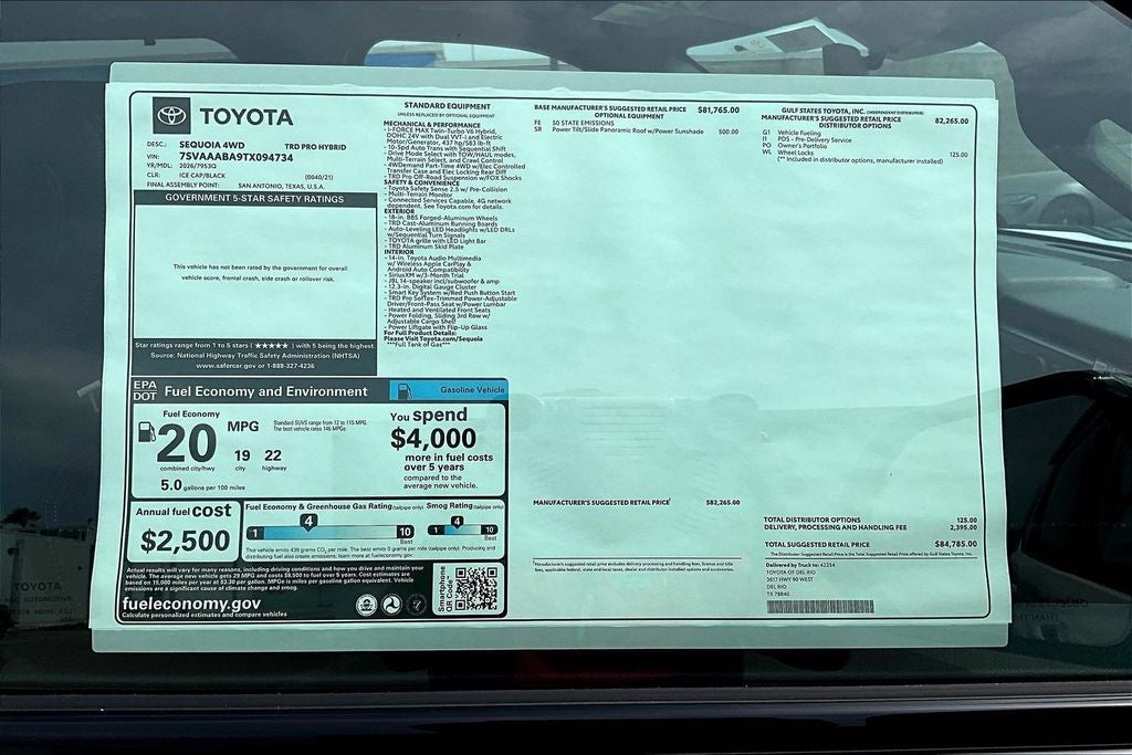 2026 Toyota Sequoia TRD Pro