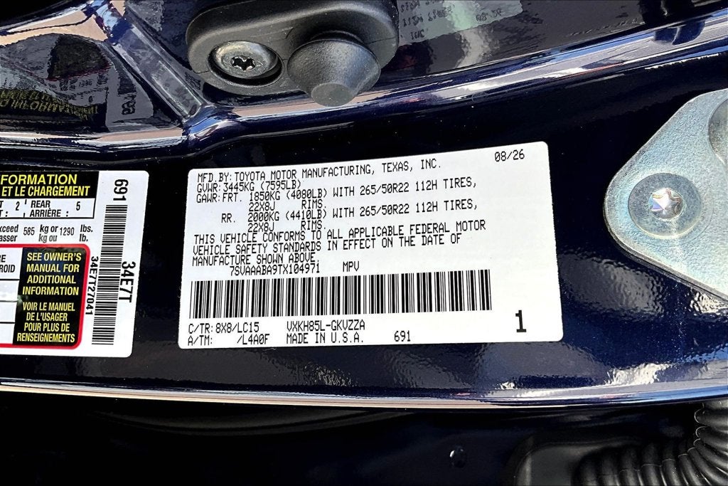 2026 Toyota Sequoia Capstone