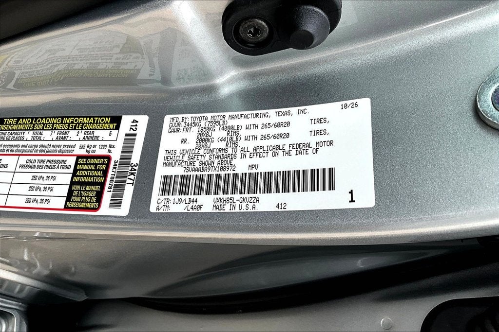 2026 Toyota Sequoia 1794 Edition