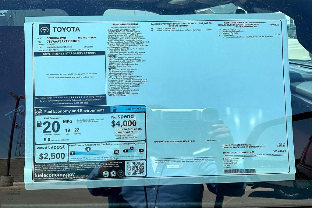 2026 Toyota Sequoia TRD Pro