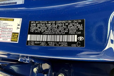 2026 Toyota Prius Plug-In Hybrid SE