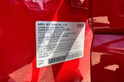 2025 Audi Q3 Premium S Line quattro