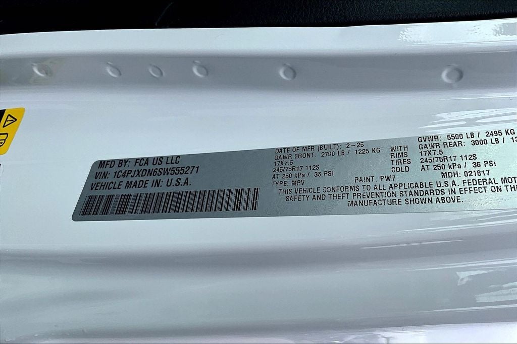 2025 Jeep Wrangler Sport S