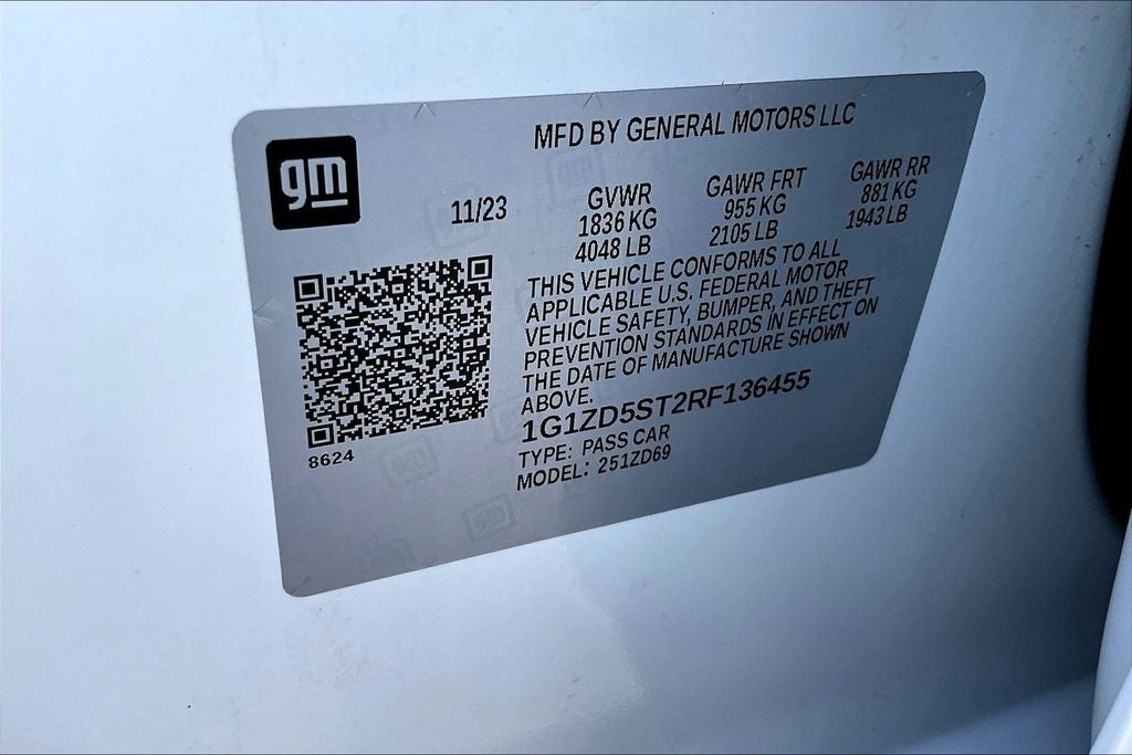 2024 Chevrolet Malibu LT 1LT