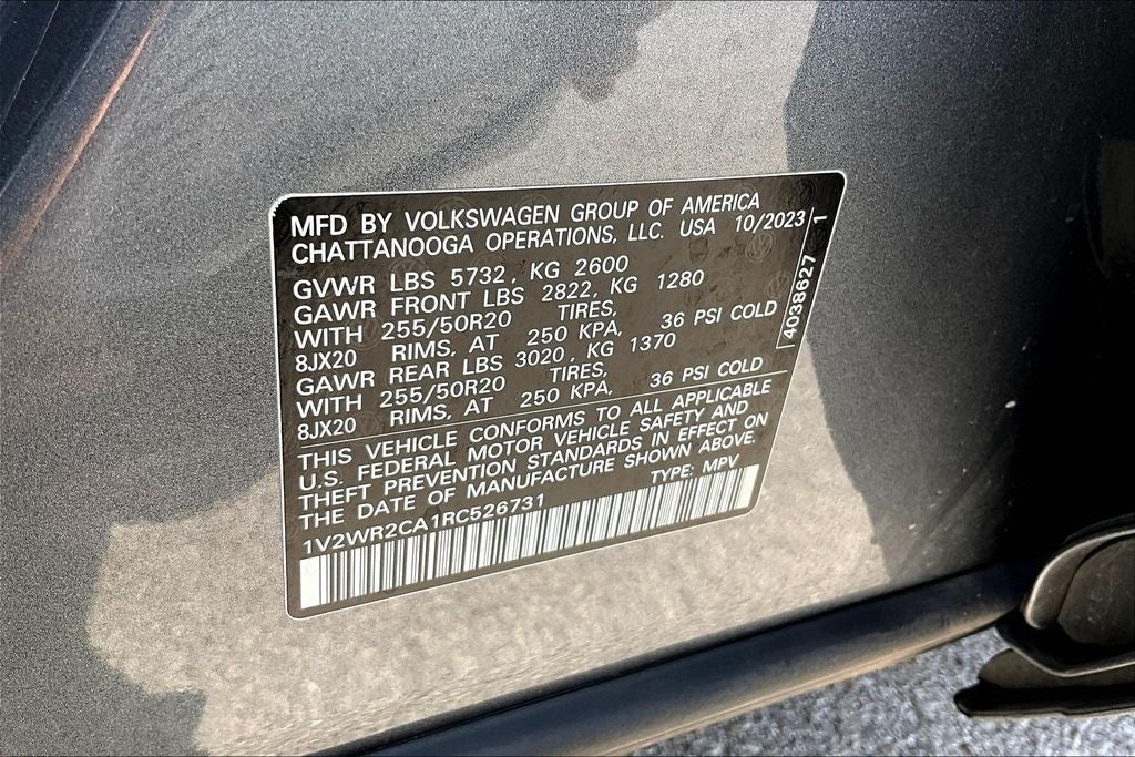 2024 Volkswagen Atlas 2.0T SE w/Technology