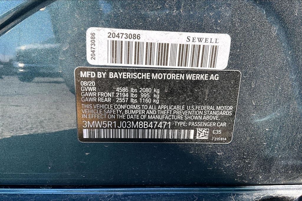 2021 BMW 3 Series 330i