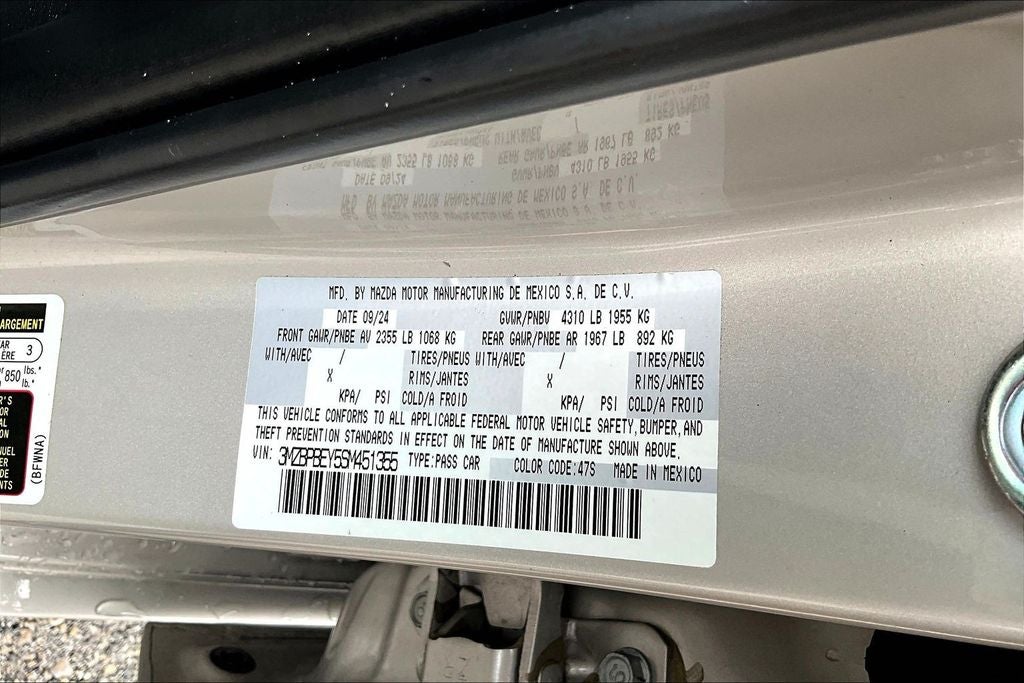 2025 Mazda Mazda3 2.5 Turbo Premium Plus Package
