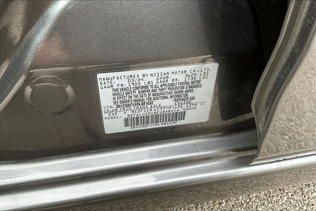 2024 Nissan Versa 1.6 SR