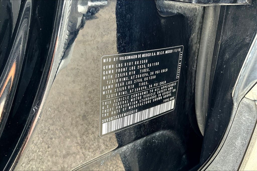 2019 Volkswagen Tiguan 2.0T SEL