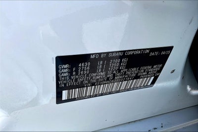 2025 Subaru Legacy Premium