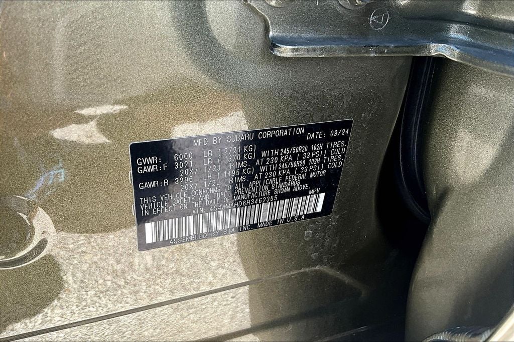 2024 Subaru Ascent Onyx Edition