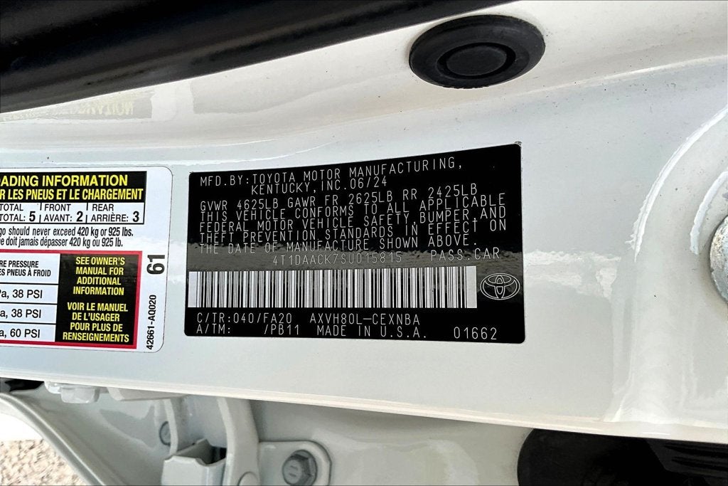 2025 Toyota Camry LE