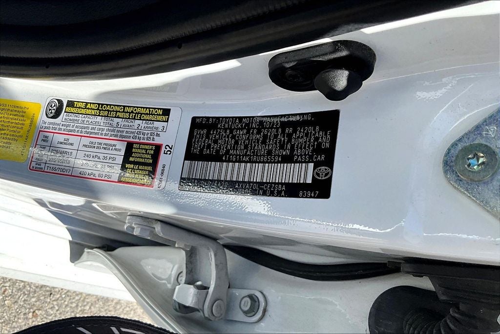 2024 Toyota Camry SE