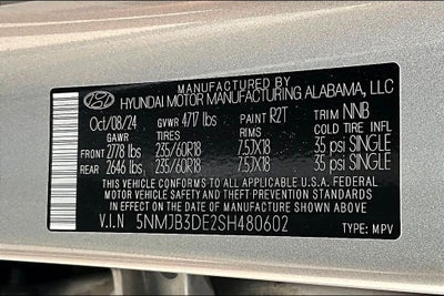 2025 Hyundai Tucson SEL