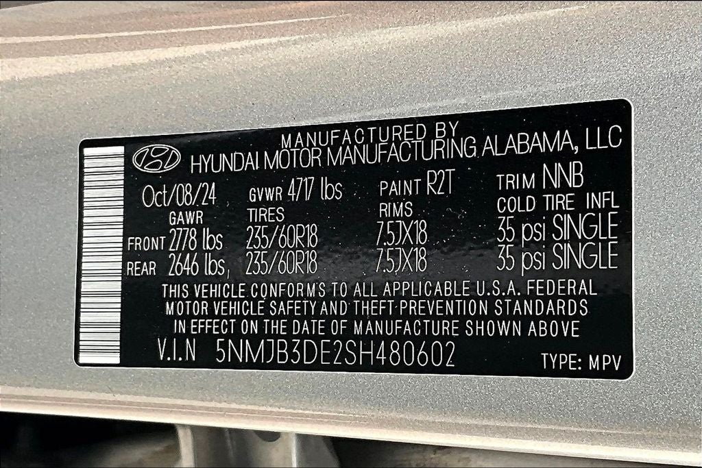 2025 Hyundai Tucson SEL