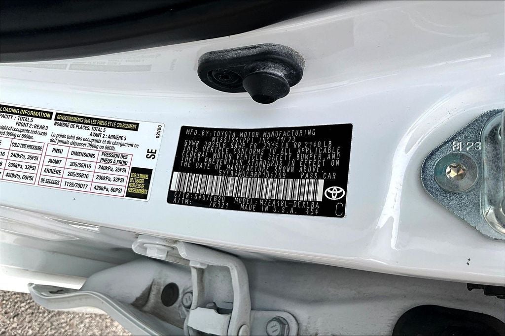 2024 Toyota Corolla LE