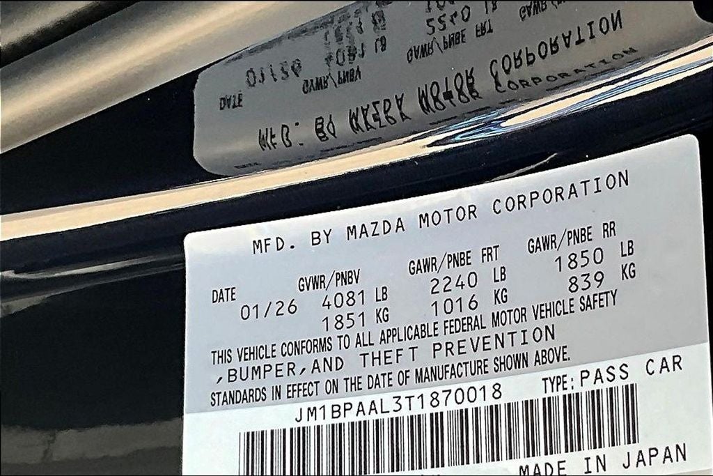 2026 Mazda Mazda3 2.5 S