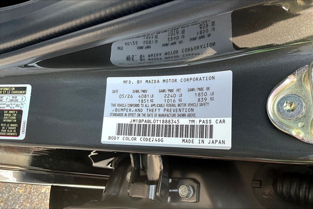 2026 Mazda Mazda3 2.5 S Select Sport