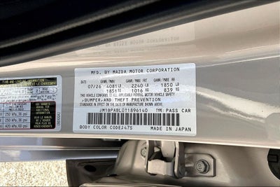 2026 Mazda Mazda3 2.5 S Select Sport