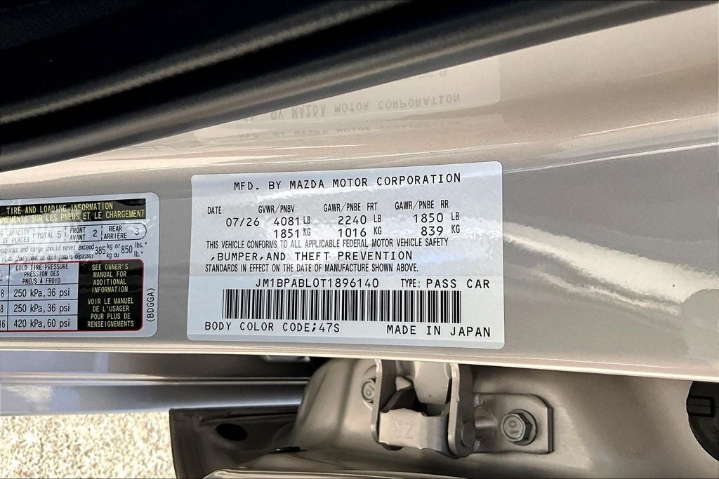 2026 Mazda Mazda3 2.5 S Select Sport