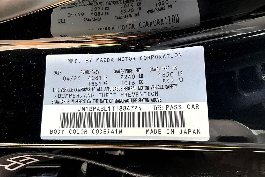 2026 Mazda Mazda3 2.5 S Select Sport