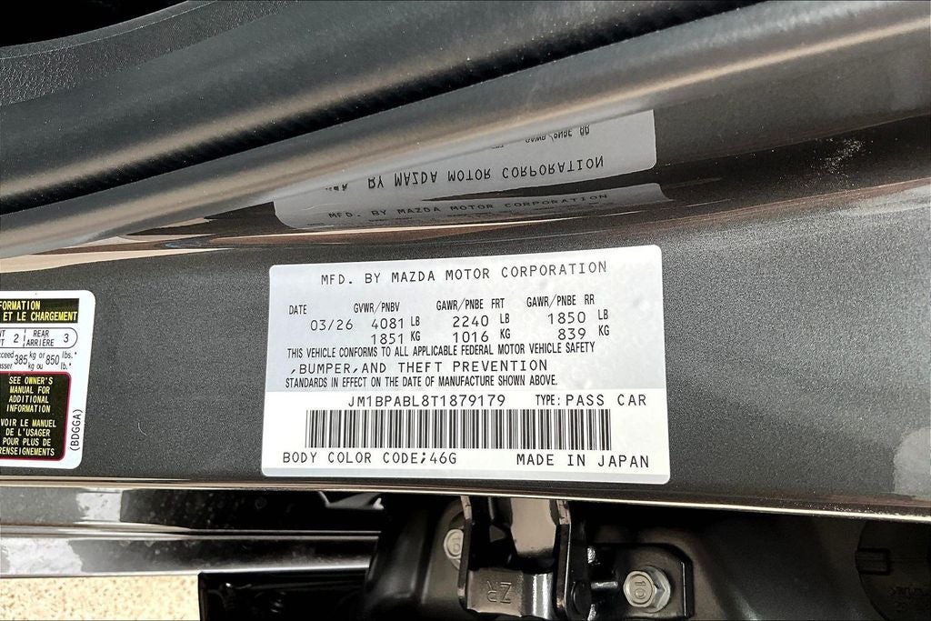 2026 Mazda Mazda3 2.5 S Select Sport