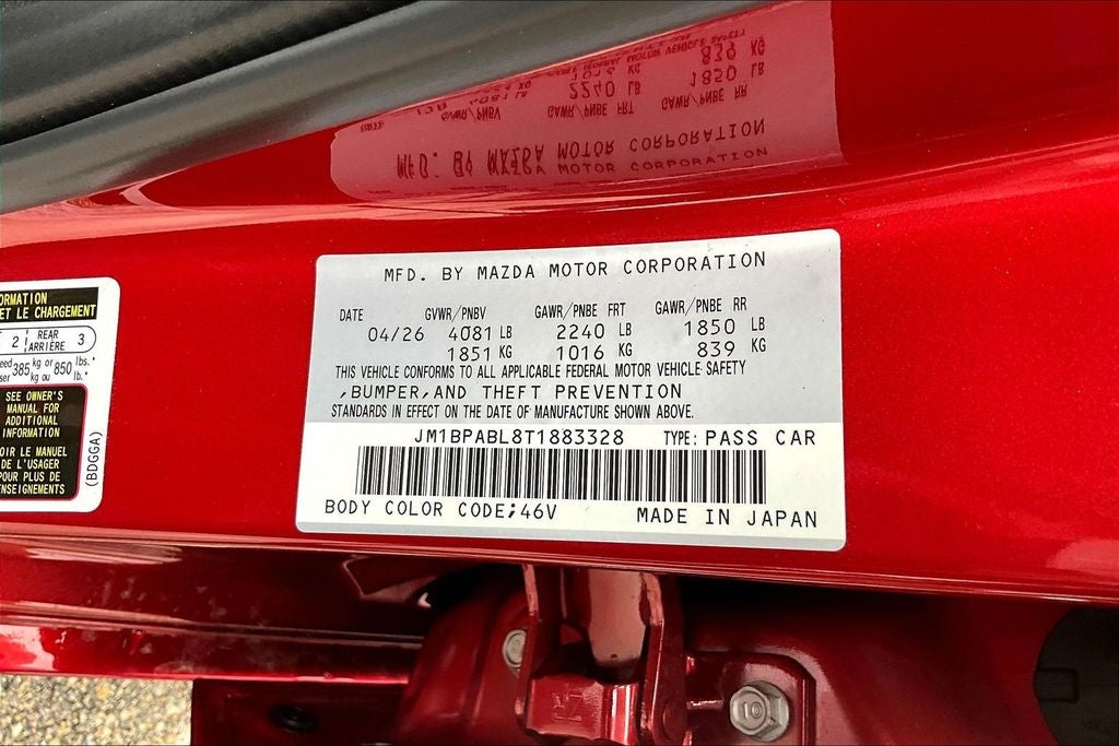 2026 Mazda Mazda3 2.5 S Select Sport