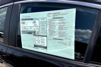 2026 Mazda Mazda3 2.5 S Select Sport