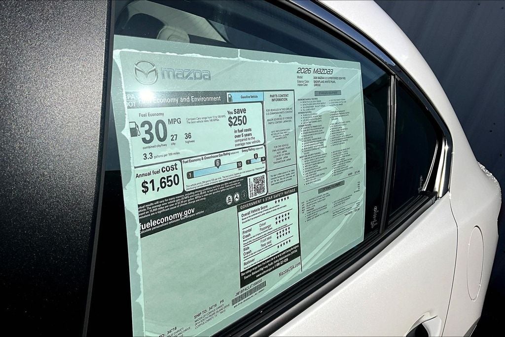 2026 Mazda Mazda3 2.5 S Preferred