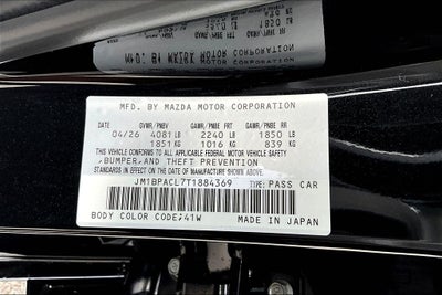 2026 Mazda Mazda3 2.5 S Preferred