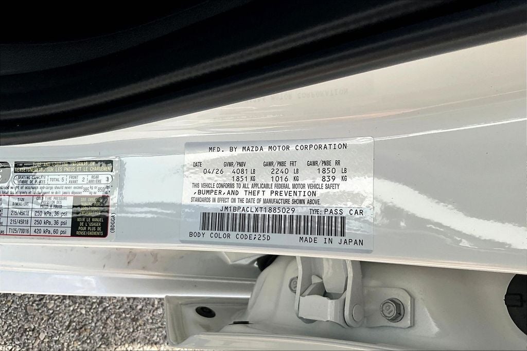 2026 Mazda Mazda3 2.5 S Preferred