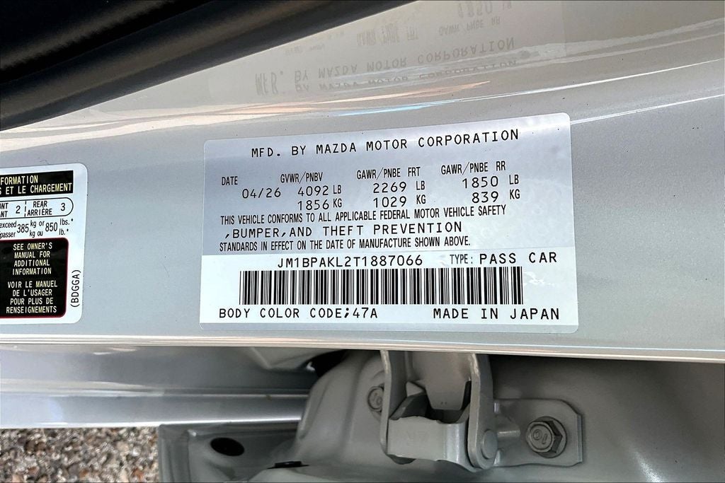 2026 Mazda Mazda3 2.5 S Select Sport