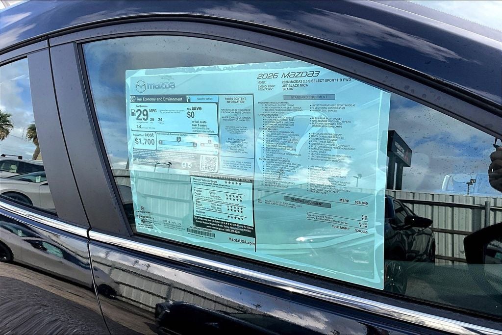 2026 Mazda Mazda3 2.5 S Select Sport